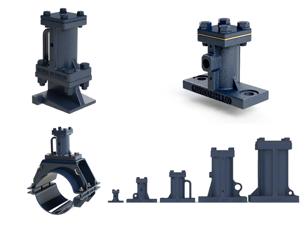 NAVCO Pneumatic Piston Vibrators